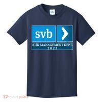 SVB Risk Management Dept. Department Team 2023 Kids T-Shirt thumb 0