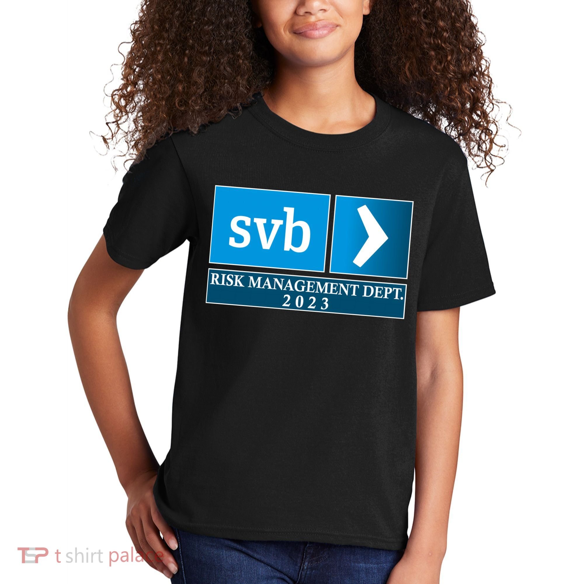 SVB Risk Management Dept. Department Team 2023 Kids T-Shirt