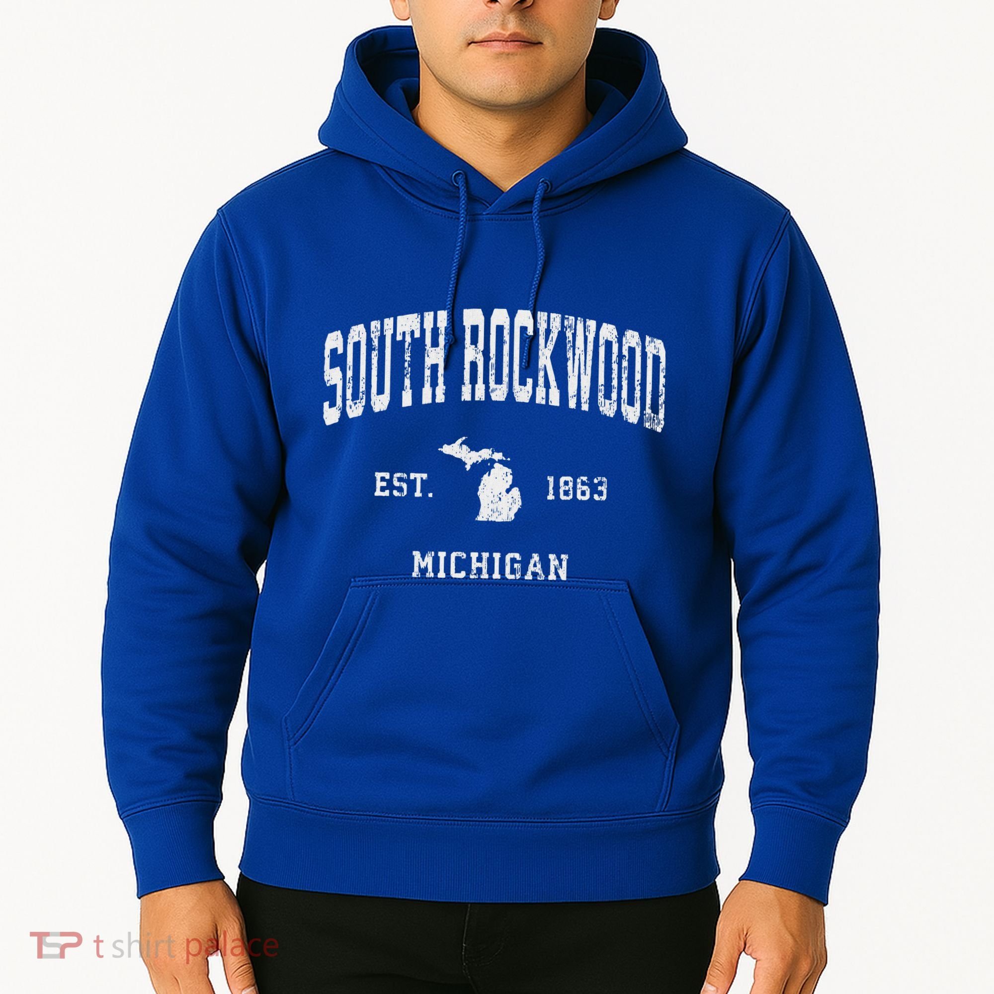 South Rockwood Michigan Mi Hoodie
