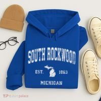 South Rockwood Michigan Mi Hoodie thumb 4