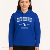 South Rockwood Michigan Mi Hoodie thumb 5