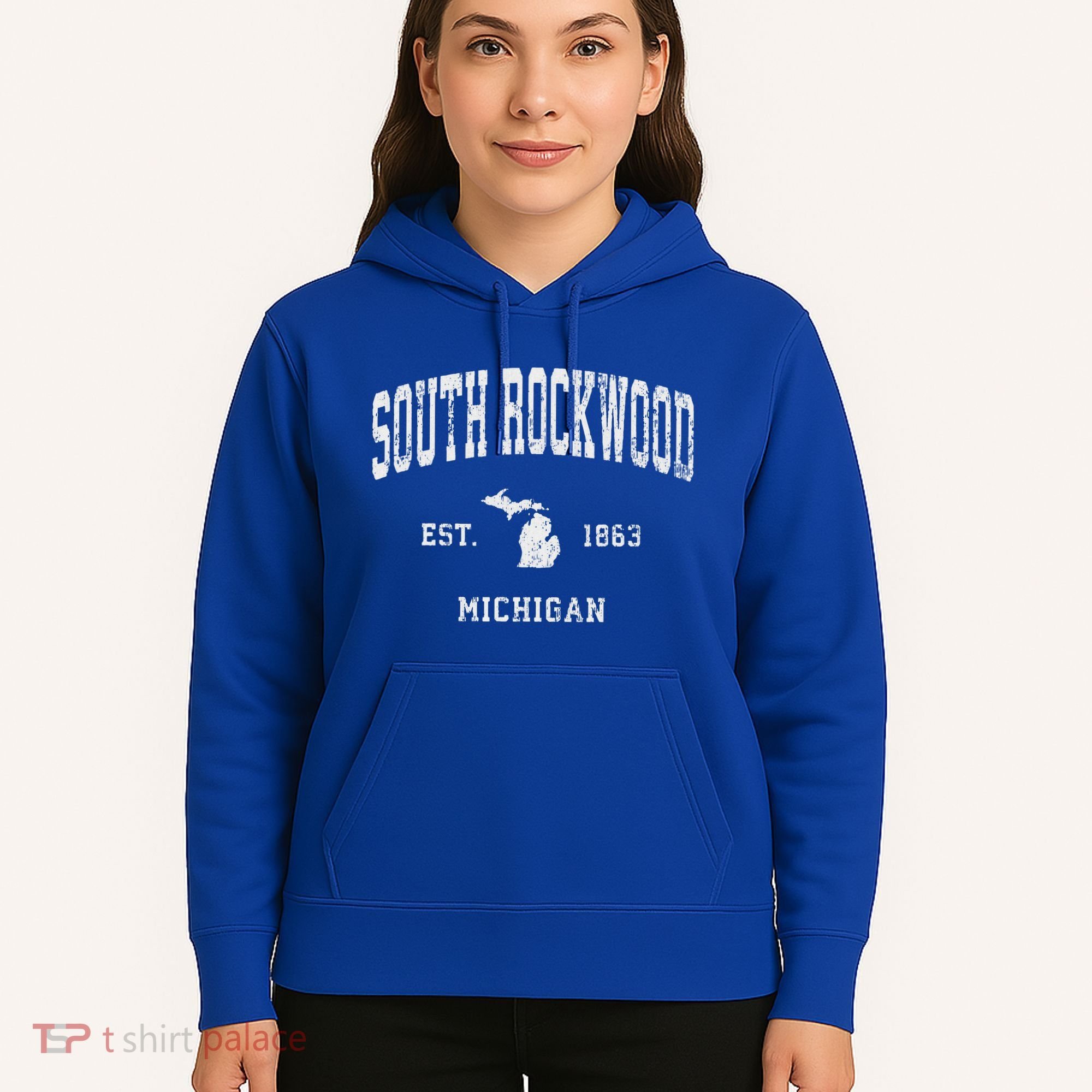 South Rockwood Michigan Mi Hoodie