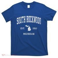South Rockwood Michigan Mi T-Shirt thumb 0