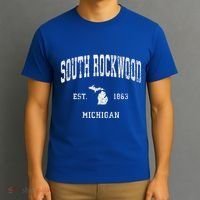 South Rockwood Michigan Mi T-Shirt thumb 3