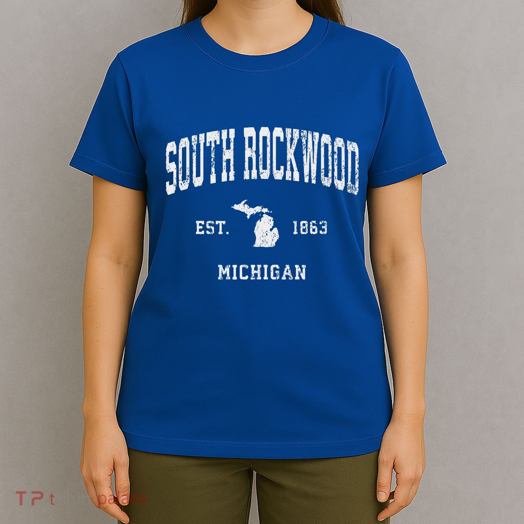 South Rockwood Michigan Mi T-Shirt