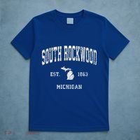 South Rockwood Michigan Mi T-Shirt thumb 5