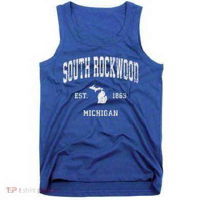South Rockwood Michigan Mi Tank Top