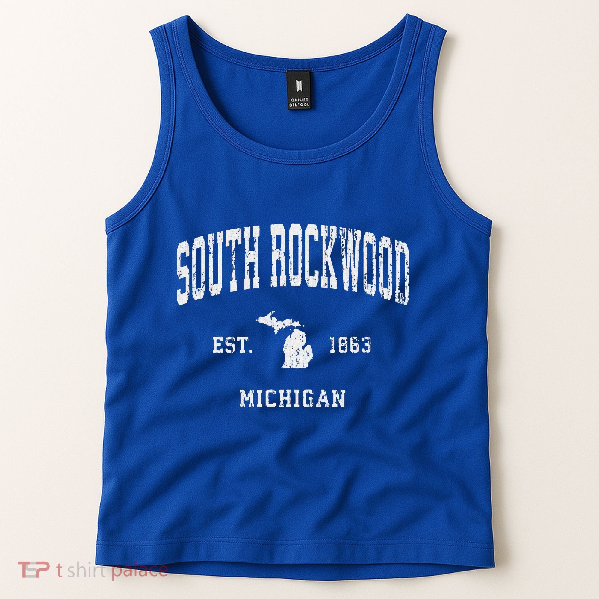 South Rockwood Michigan Mi Tank Top