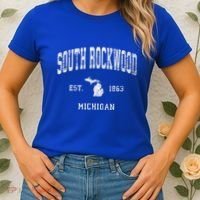 South Rockwood Michigan Mi Women's T-Shirt thumb 2
