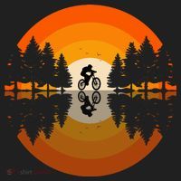 Sunset Retro Mountain Bike Sunset Retro Beanie thumb 2
