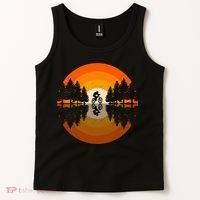 Sunset Retro Mountain Bike Sunset Retro Tank Top thumb 2