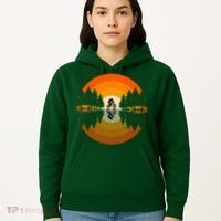 Sunset Retro Mountain Bike Sunset Retro Hoodie thumb 5