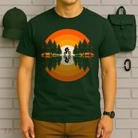 Sunset Retro Mountain Bike Sunset Retro T-Shirt thumb 6