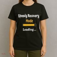 Speedy Recovery Mode Loading Get Well Soon Feel Better T-Shirt thumb 4