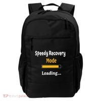 Speedy Recovery Mode Loading Get Well Soon Feel Better Backpack thumb 0