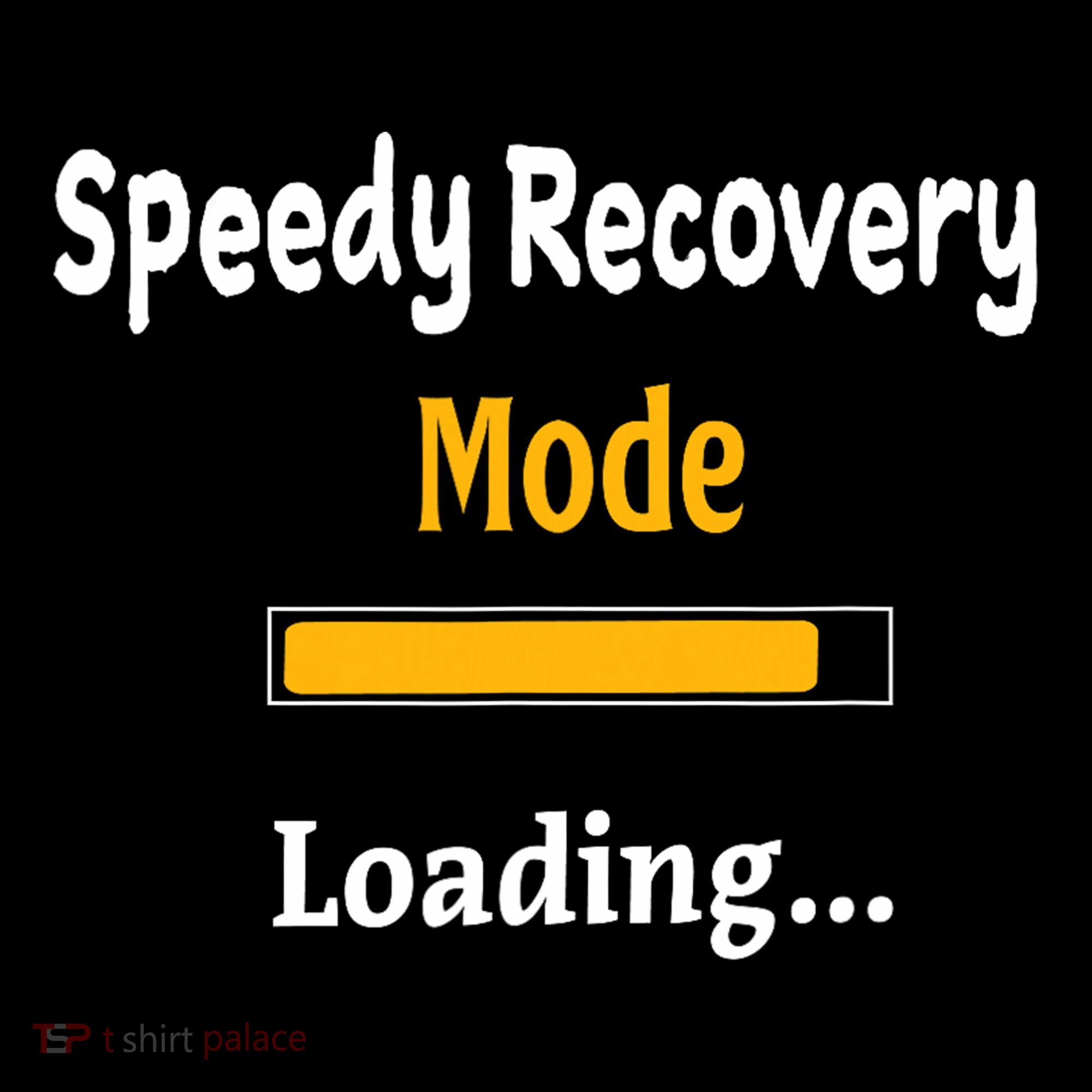 Speedy Recovery Mode Loading Get Well Soon Feel Better Coaster