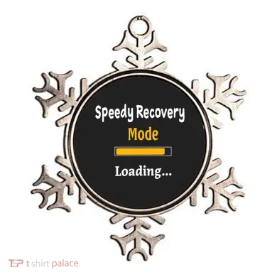 Speedy Recovery Mode Loading Get Well Soon Feel Better Ornament