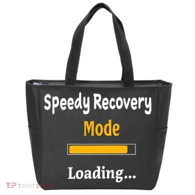 Speedy Recovery Mode Loading Get Well Soon Feel Better Tote Bag