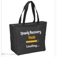 Speedy Recovery Mode Loading Get Well Soon Feel Better Tote Bag thumb 2