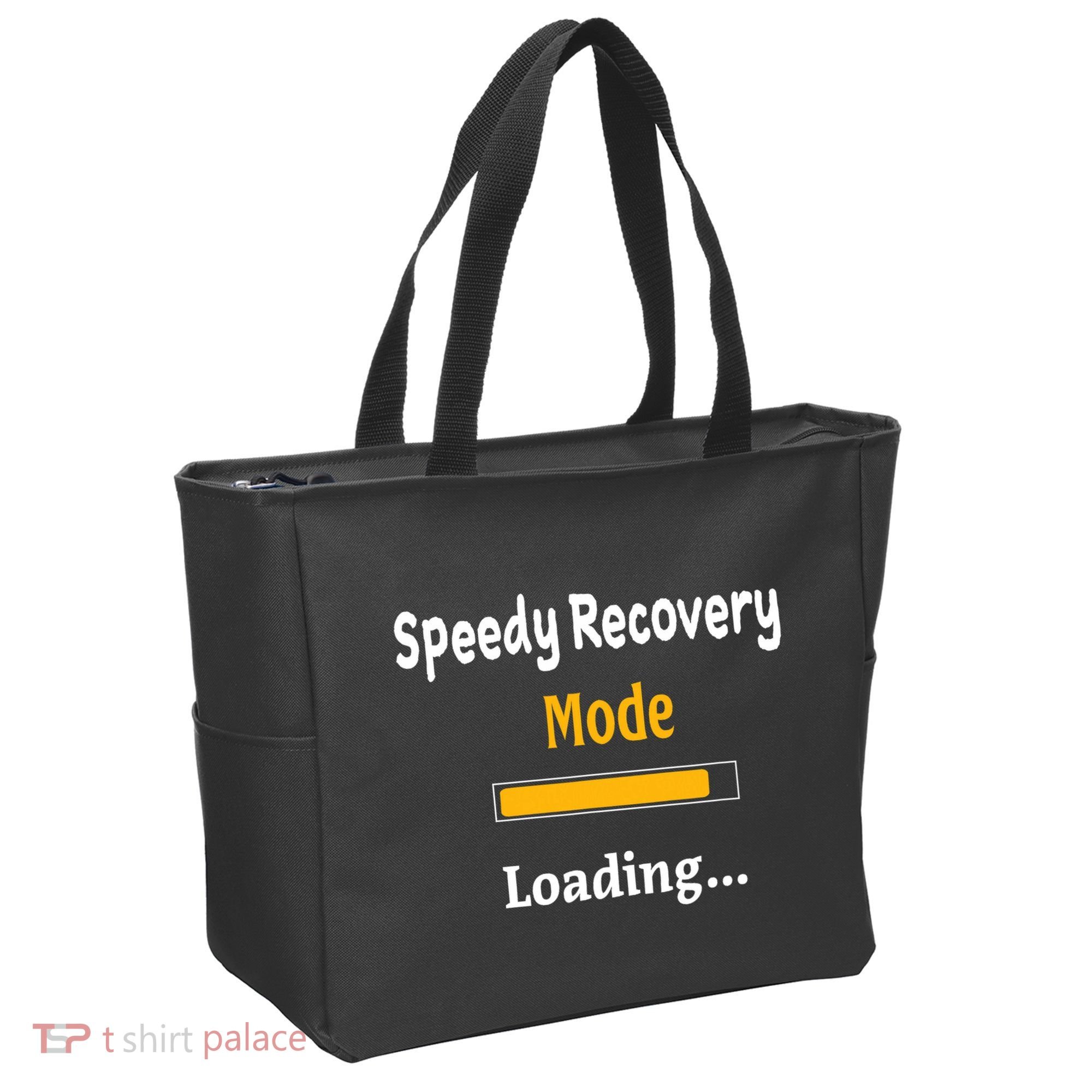 Speedy Recovery Mode Loading Get Well Soon Feel Better Tote Bag