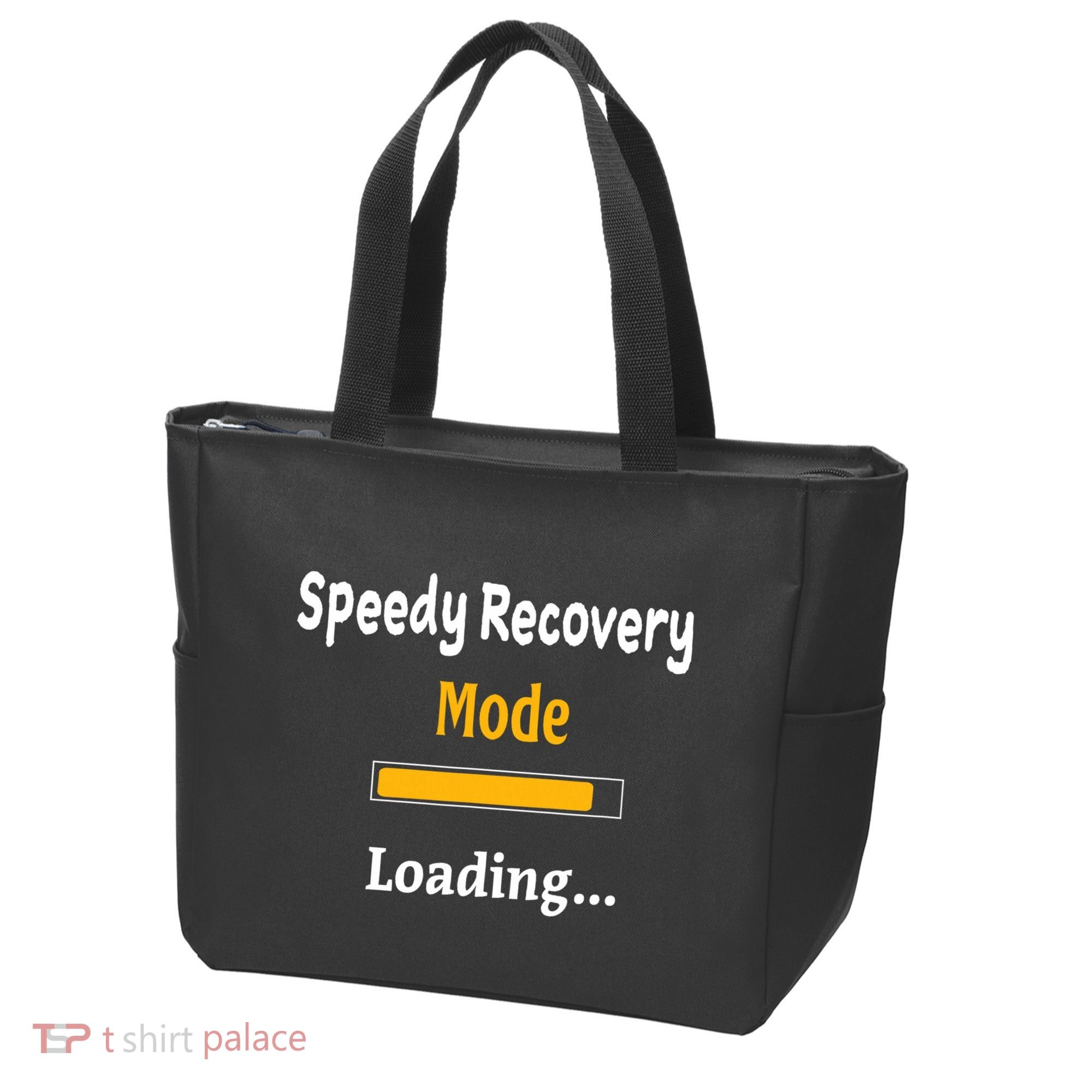 Speedy Recovery Mode Loading Get Well Soon Feel Better Tote Bag