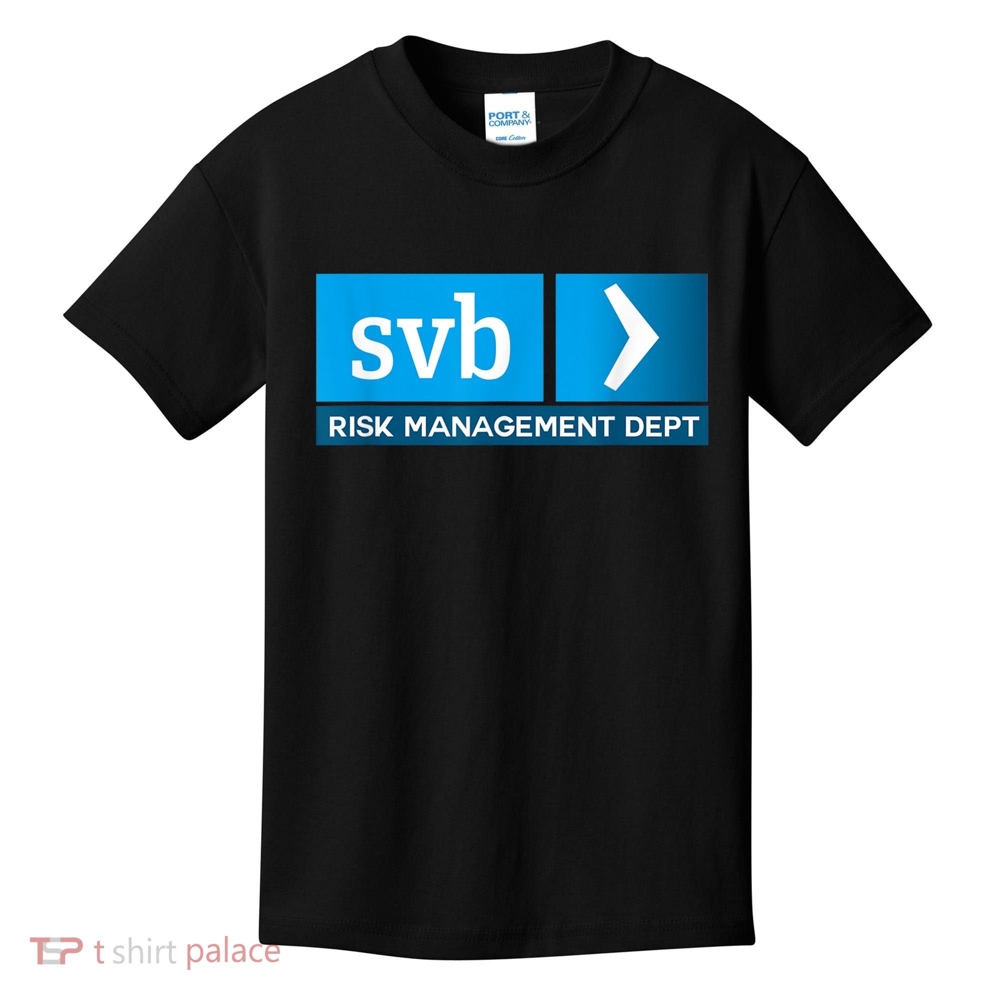 SVB Risk Management Team Svb Risk Management Department Kids T-Shirt