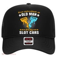 Slot Racing Never Understimate Old Driving Slot Car Gift Hat thumb 0
