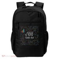 Square Root Of 100 10th Birthday 10 Year Old Gifts Math Bday Backpack thumb 0