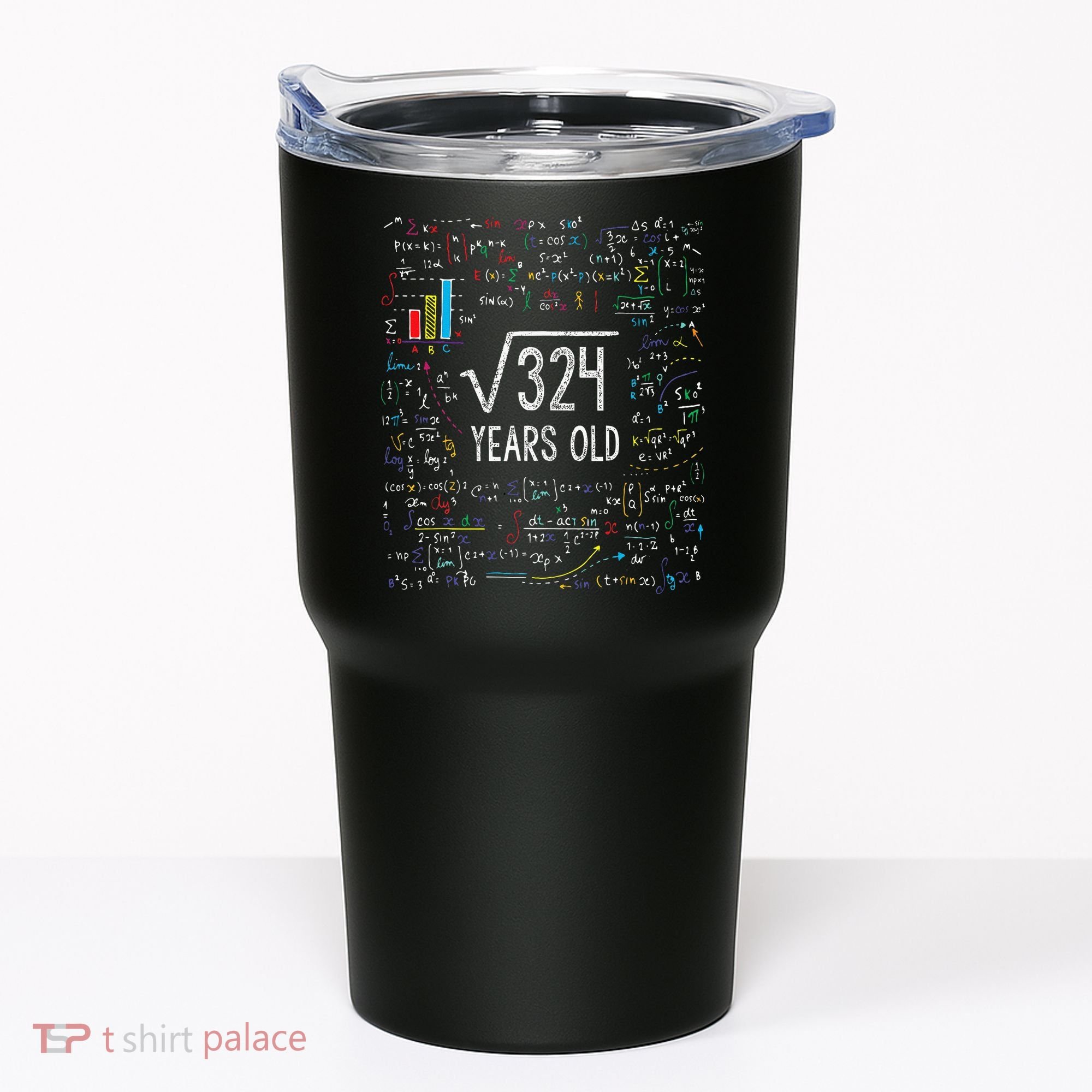 Square Root Of 324 18th Birthday 18 Year Old Gifts Math Bday Tumbler