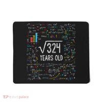 Square Root Of 324 18th Birthday 18 Year Old Gifts Math Bday Mousepad thumb 0