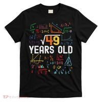 Square Root Of 49 7th Birthday 7 Years Old Birthday T-Shirt thumb 0
