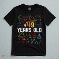 Square Root Of 49 7th Birthday 7 Years Old Birthday T-Shirt thumb 5