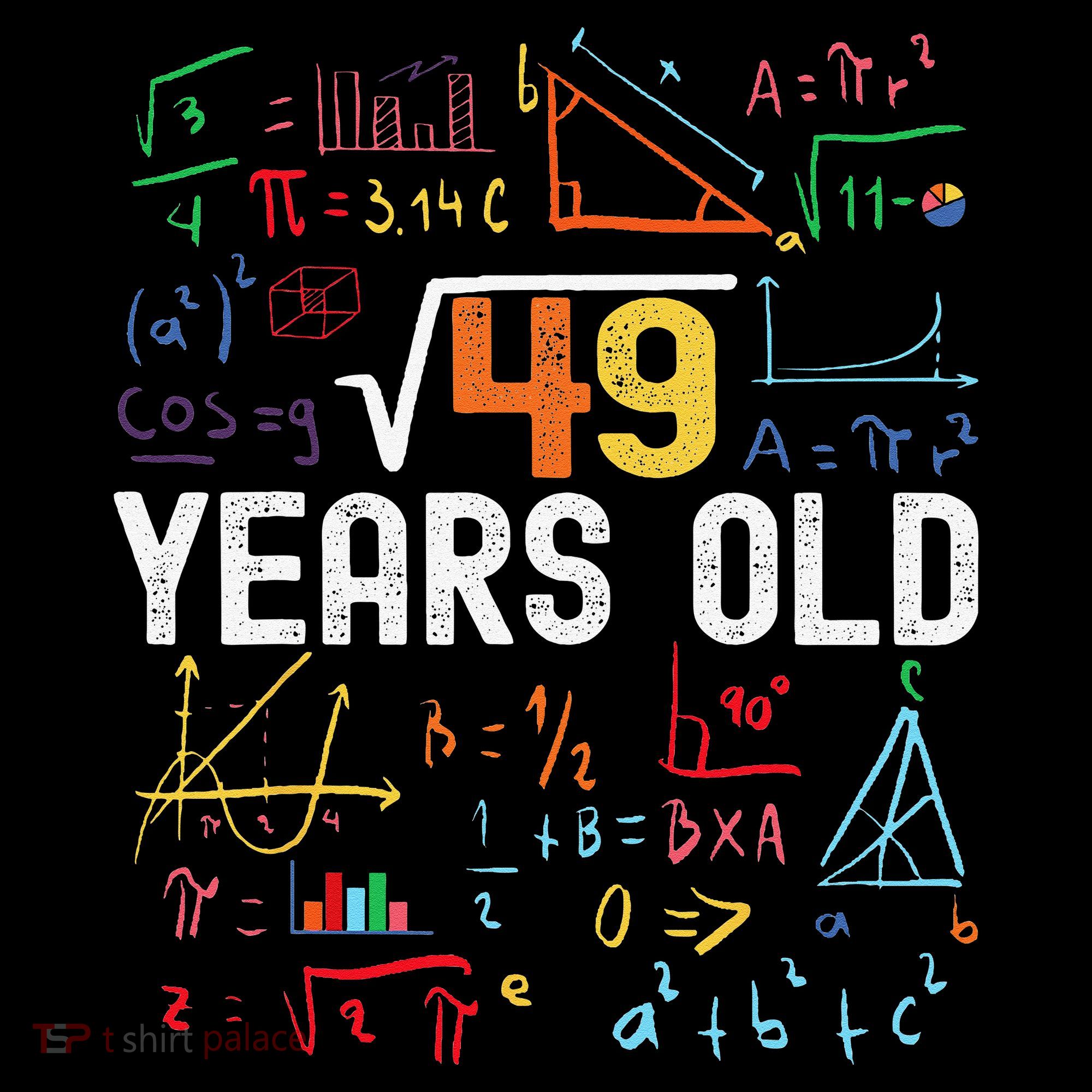 Square Root Of 49 7th Birthday 7 Years Old Birthday Bucket Hat