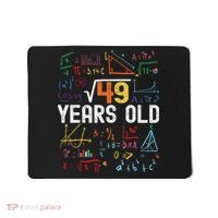 Square Root Of 49 7th Birthday 7 Years Old Birthday Mousepad thumb 0