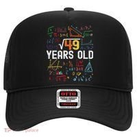 Square Root Of 49 7th Birthday 7 Years Old Birthday Hat thumb 0