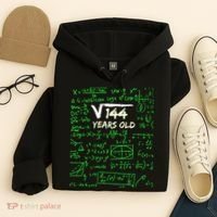 Square Root Of 144 12th Birthday 12 Years Old Gift Cool Gift Hoodie thumb 4