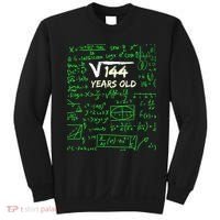 Square Root Of 144 12th Birthday 12 Years Old Gift Cool Gift Sweatshirt thumb 0