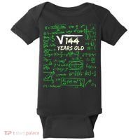 Square Root Of 144 12th Birthday 12 Years Old Gift Cool Gift Baby Bodysuit thumb 0
