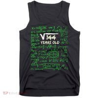 Square Root Of 144 12th Birthday 12 Years Old Gift Cool Gift Tank Top thumb 0