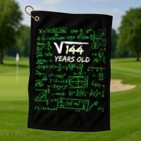 Square Root Of 144 12th Birthday 12 Years Old Gift Cool Gift Golf Towel thumb 1