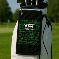 Square Root Of 144 12th Birthday 12 Years Old Gift Cool Gift Golf Towel thumb 2