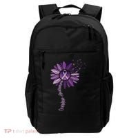 Sunflower Ribbons Overdose Awareness Backpack thumb 0