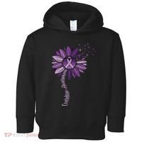 Sunflower Ribbons Overdose Awareness Toddler Hoodie thumb 0