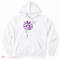 Sunflower Ribbons Overdose Awareness Hoodie thumb 0