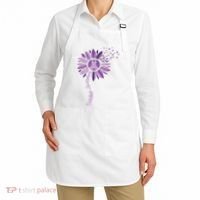 Sunflower Ribbons Overdose Awareness Apron thumb 2