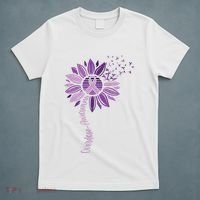Sunflower Ribbons Overdose Awareness T-Shirt thumb 5