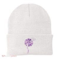 Sunflower Ribbons Overdose Awareness Beanie thumb 0