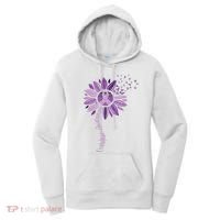Sunflower Ribbons Overdose Awareness Women's Hoodie thumb 0