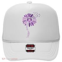 Sunflower Ribbons Overdose Awareness Hat thumb 0