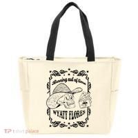 Skull Running Out Of Time Wyatt Flores Tote Bag thumb 0